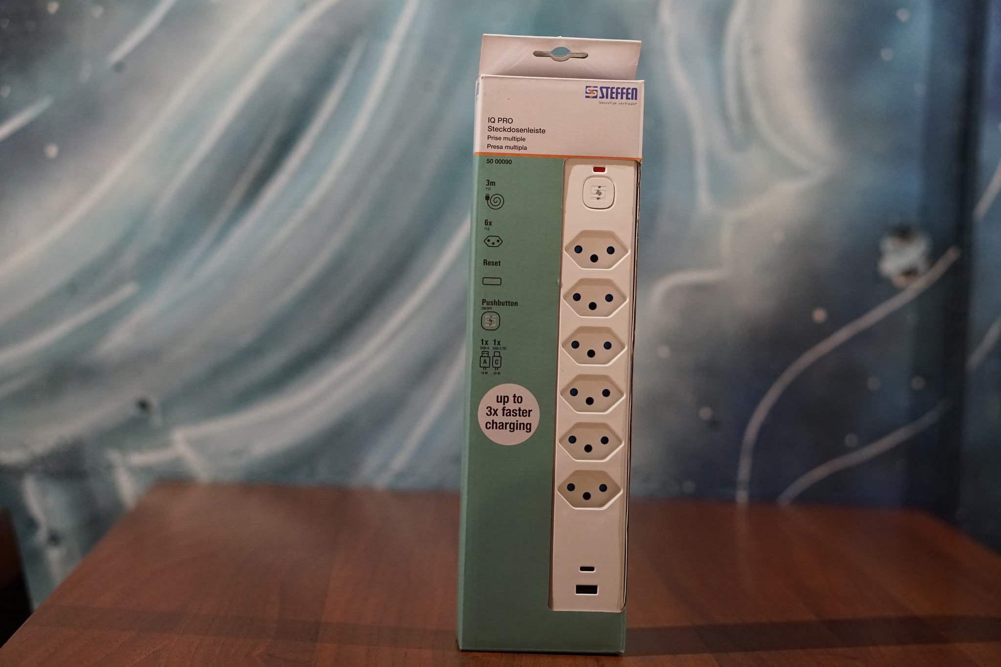 Steckdosenleiste IQ PRO 6xT13 weiss